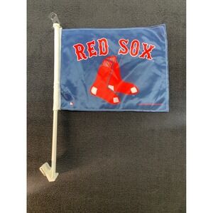 Boston Red‎ Sox Car Flag MLB Baseball Team Fan Accessory New Rico Industries